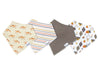 Copper Pearl Organic Baby Bandana Bibs Set | Swift (4-pack) -Just too Sweet - Babies and Kids Concept Store