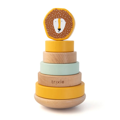 Trixie Wooden Stacking Toy | Mr. Lion -Just too Sweet - Babies and Kids Concept Store
