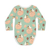 Sleep no more THE WALLS BECAME THE WORLD ALL AROUND Organic L/S Bodysuit -Just too Sweet - Babies and Kids Concept Store