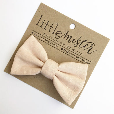 Little Mister Baby Toddler & Boy Bow Tie | Blush -Just too Sweet - Babies and Kids Concept Store