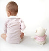 Mats & Merthe Body L/S with Collar Girl | Pink -Just too Sweet - Babies and Kids Concept Store