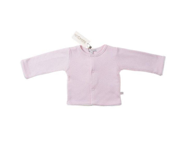 Mats & Merthe Cardigan with Bow | Pink -Just too Sweet - Babies and Kids Concept Store
