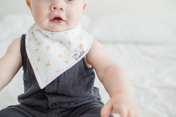 Copper Pearl Organic Baby Bandana Bibs Set | Chip (4-pack) -Just too Sweet - Babies and Kids Concept Store