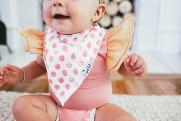 Copper Pearl Organic Baby Bandana Bibs Set | Claire (4-pack) -Just too Sweet - Babies and Kids Concept Store