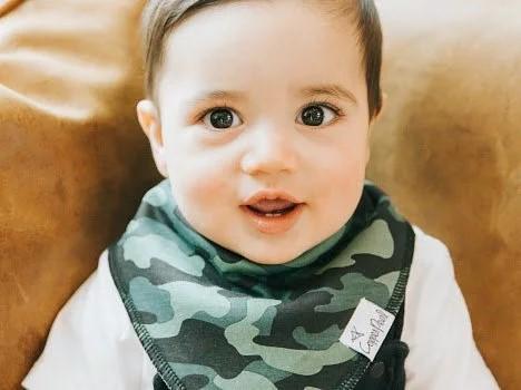Copper Pearl Organic Baby Bandana Bibs Set | Diesel (4-pack) -Just too Sweet - Babies and Kids Concept Store