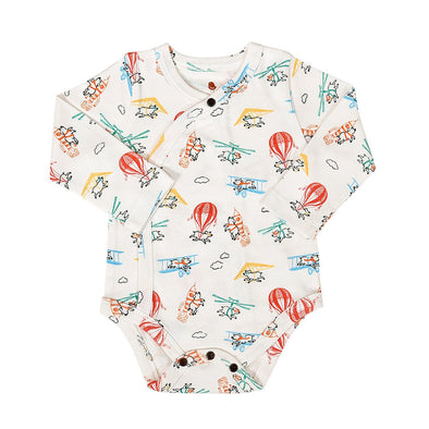 finn+emma Organic L/S Bodysuit | Flying Pigs -Just too Sweet - Babies and Kids Concept Store