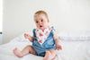 Copper Pearl Organic Baby Bandana Bibs Set | Georgia (4-pack) -Just too Sweet - Babies and Kids Concept Store
