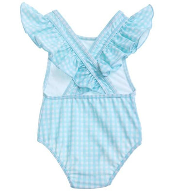 Willow Swim Gracie | In Minty Gingham -Just too Sweet - Babies and Kids Concept Store