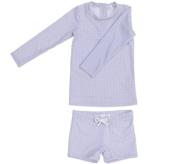 Willow Swim Harrison | in Cloud Gingham -Just too Sweet - Babies and Kids Concept Store