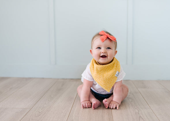 Copper Pearl Organic Baby Bandana Bibs Set | Hope (4-pack) -Just too Sweet - Babies and Kids Concept Store