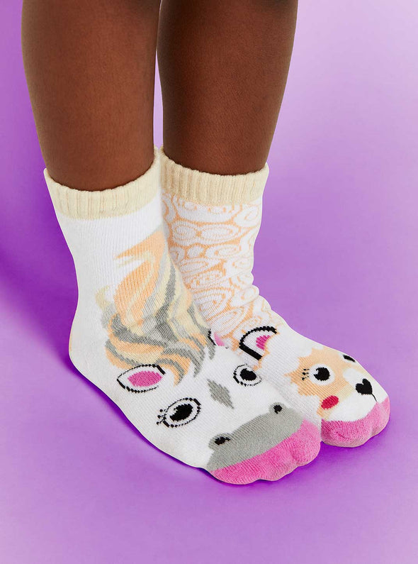 Pals Kids Mismatched Socks | Horse & Alpaca -Just too Sweet - Babies and Kids Concept Store