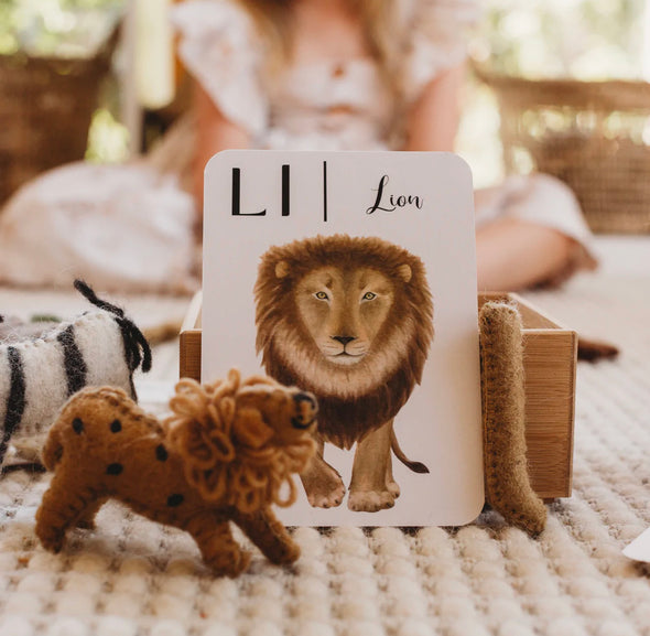 Jo Collier Designs "Nature's ABC" Flashcards -Just too Sweet - Babies and Kids Concept Store