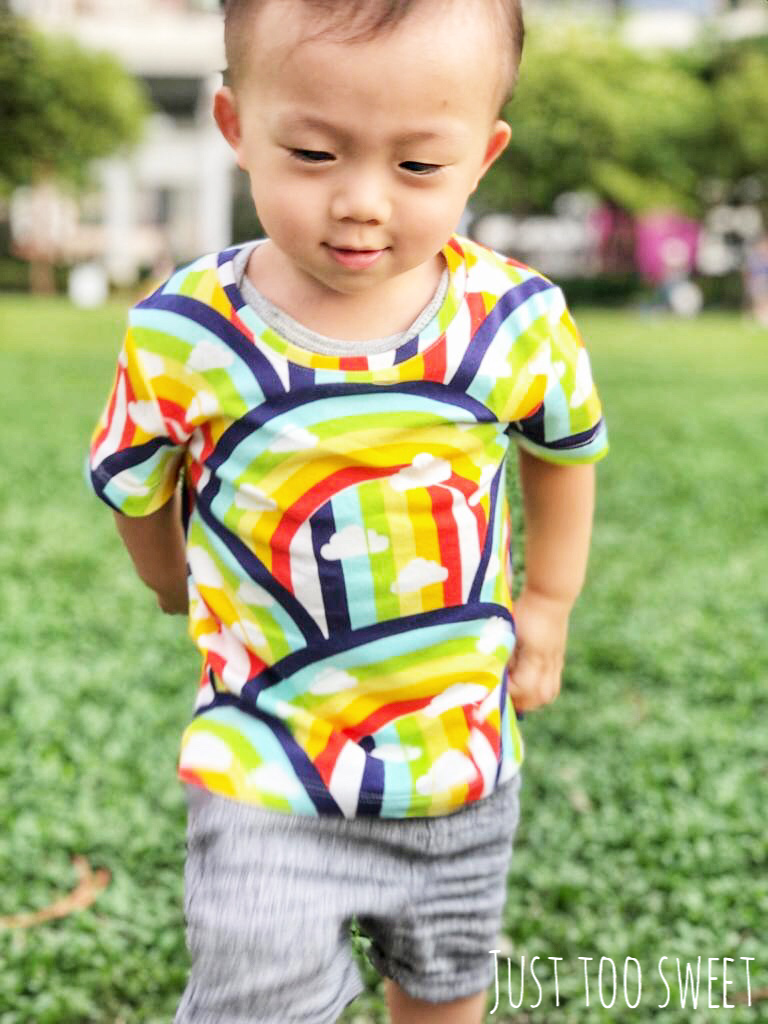 Sleep no more SOMEWHERE OVER THE RAINBOW Organic S/S Tee -Just too Sweet - Babies and Kids Concept Store