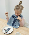 Trixie Organic Bib | Mrs. Elephant -Just too Sweet - Babies and Kids Concept Store