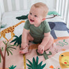 Rookie Humans Crib Sheet | In the Savanna -Just too Sweet - Babies and Kids Concept Store