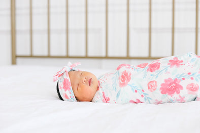 Copper Pearl Knit Swaddle Gift Set | June -Just too Sweet - Babies and Kids Concept Store