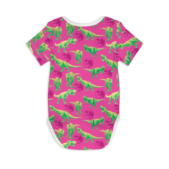 Sleep no more [JURASSIC PARK edition] FASTER THAN A T.REX Organic S/S Bodysuit -Just too Sweet - Babies and Kids Concept Store
