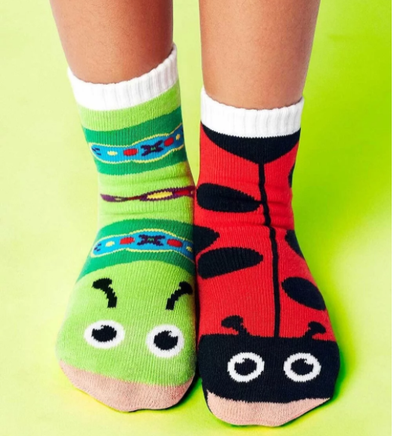 Pals Kids Mismatched Socks | Ladybug & Caterpillar -Just too Sweet - Babies and Kids Concept Store