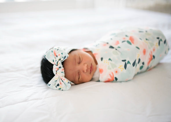 Copper Pearl Knit Swaddle Blanket | Leilani -Just too Sweet - Babies and Kids Concept Store