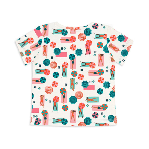 Sleep no more LIFE IS A BEACH Organic S/S Tee -Just too Sweet - Babies and Kids Concept Store
