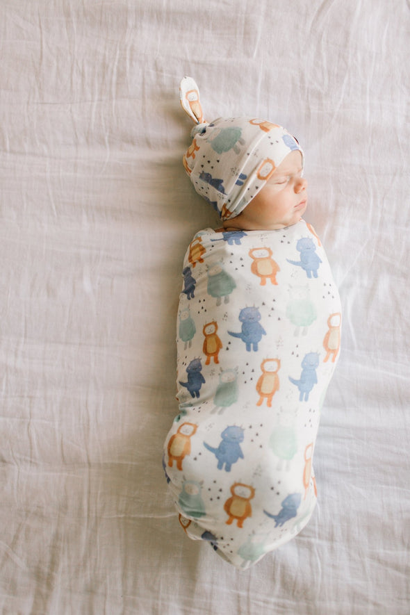 Copper Pearl Knit Swaddle Blanket | Max -Just too Sweet - Babies and Kids Concept Store