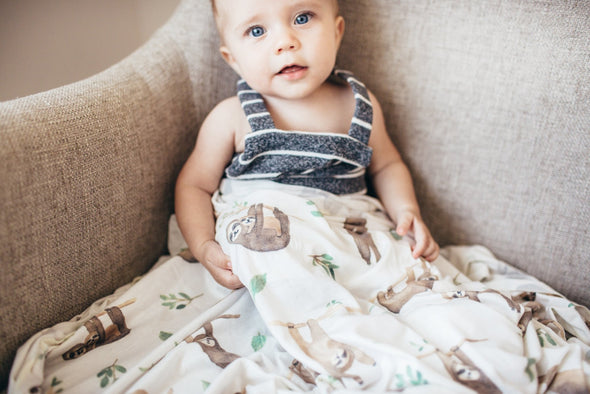 Copper Pearl Knit Swaddle Blanket | Noah -Just too Sweet - Babies and Kids Concept Store