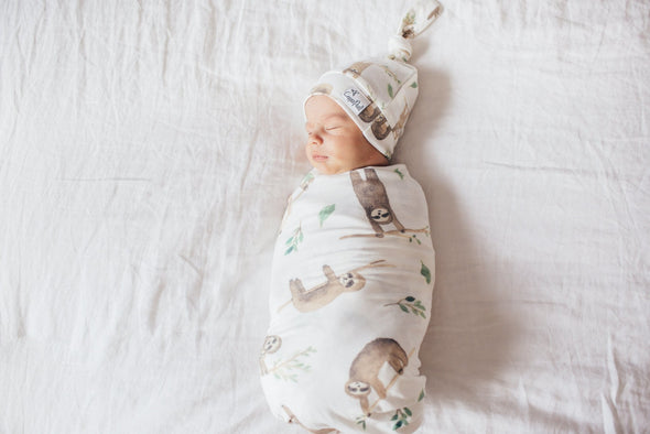 Copper Pearl Knit Swaddle Blanket | Noah -Just too Sweet - Babies and Kids Concept Store