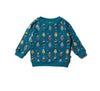 Little Green Radicals Organic Climb The Mountain Sweatshirt -Just too Sweet - Babies and Kids Concept Store
