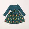 Little Green Radicals Organic Nordic Friends Little L/S Twirler Dress -Just too Sweet - Babies and Kids Concept Store