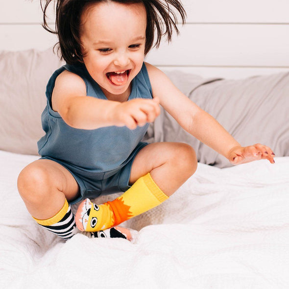 Pals Kids Mismatched Socks | Lion & Zebra -Just too Sweet - Babies and Kids Concept Store