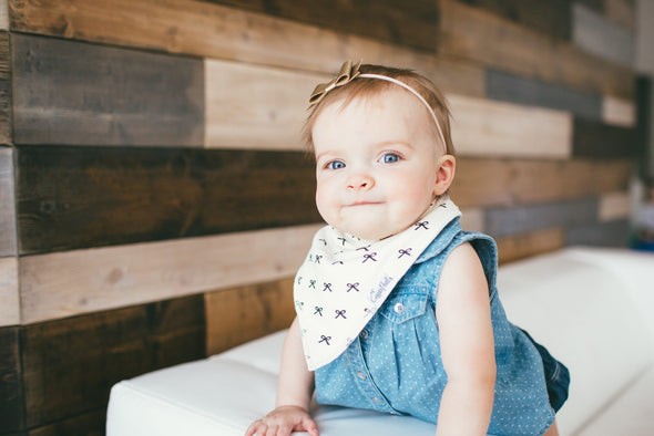 Copper Pearl Organic Baby Bandana Bibs Set | Paris (4-pack) -Just too Sweet - Babies and Kids Concept Store