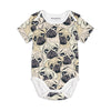 Sleep no more PUG OFF Organic S/S Bodysuit -Just too Sweet - Babies and Kids Concept Store