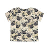 Sleep no more PUG OFF Organic S/S Tee -Just too Sweet - Babies and Kids Concept Store