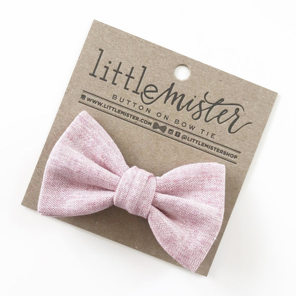 Little Mister Baby Toddler & Boy Bow Tie | Rose Pink -Just too Sweet - Babies and Kids Concept Store