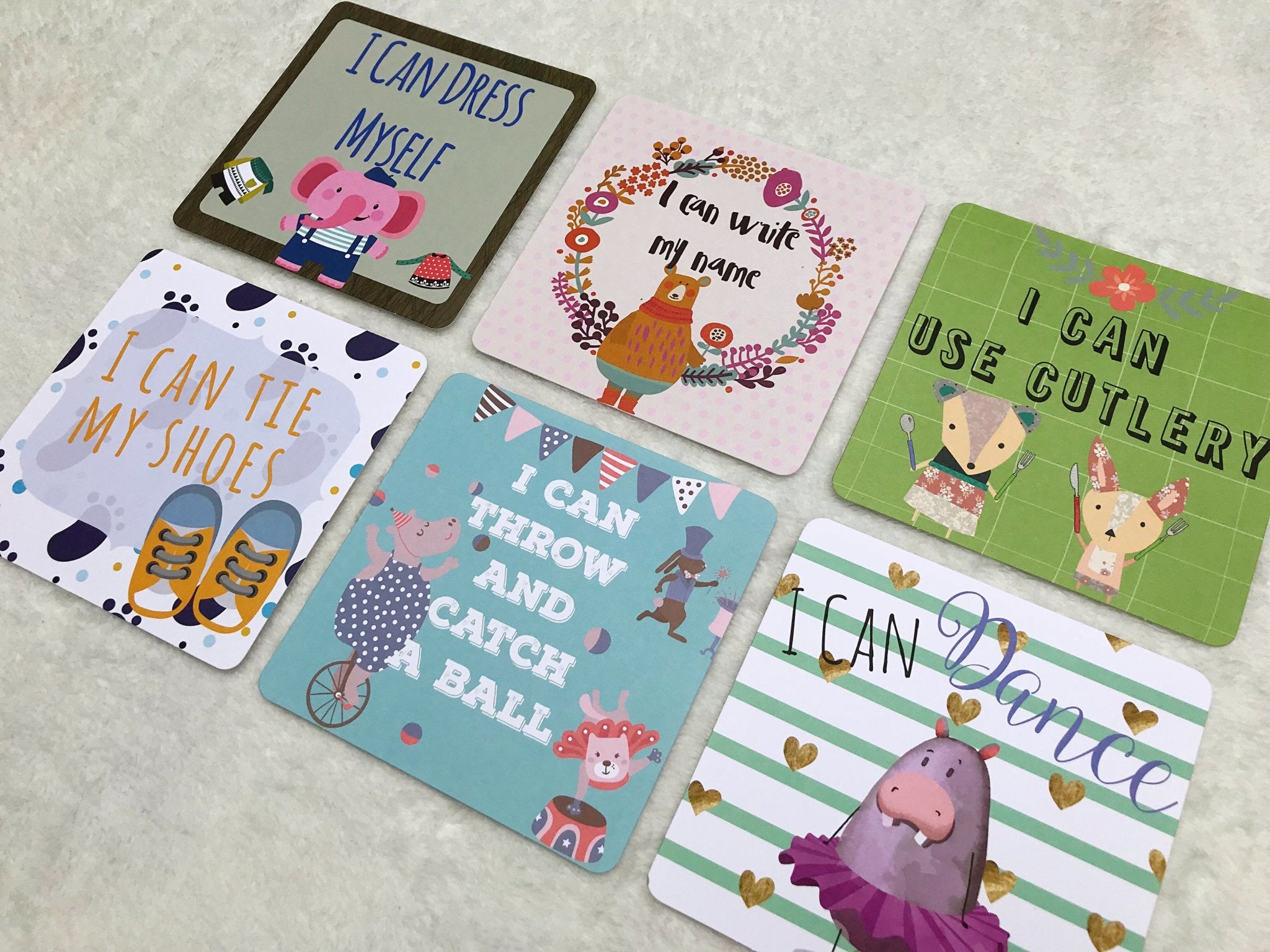 Beyond Concepts Toddler Milestone Cards -Just too Sweet - Babies and Kids Concept Store