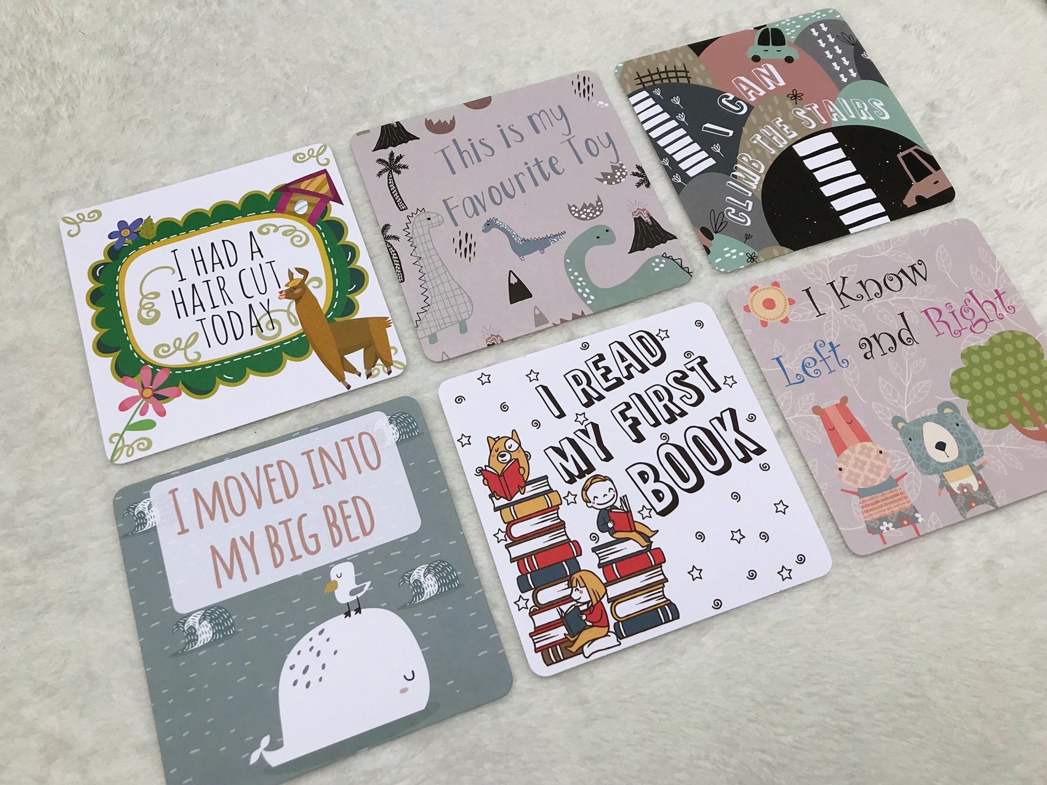 Beyond Concepts Toddler Milestone Cards -Just too Sweet - Babies and Kids Concept Store