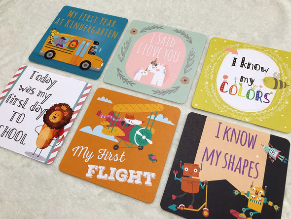 Beyond Concepts Toddler Milestone Cards -Just too Sweet - Babies and Kids Concept Store