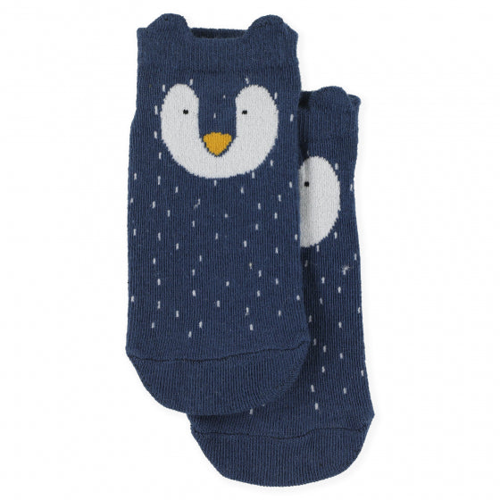 Trixie Organic Sneaker Socks｜Mr. Penguin (2-pack) -Just too Sweet - Babies and Kids Concept Store