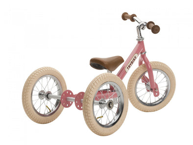 Trybike Trybike Steel 2-in-1 | Vintage Pink -Just too Sweet - Babies and Kids Concept Store