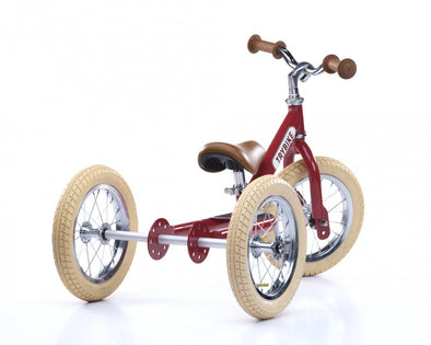 Trybike Trybike Steel 2-in-1 | Vintage Red -Just too Sweet - Babies and Kids Concept Store