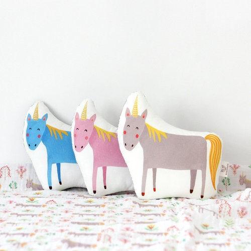 The Fox In The Attic UNICORN Handcrafted Rattle Soft Toy -Just too Sweet - Babies and Kids Concept Store