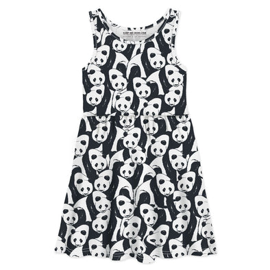 Sleep no more YOU CAN'T SIT WITH US Organic Sleeveless Dress -Just too Sweet - Babies and Kids Concept Store