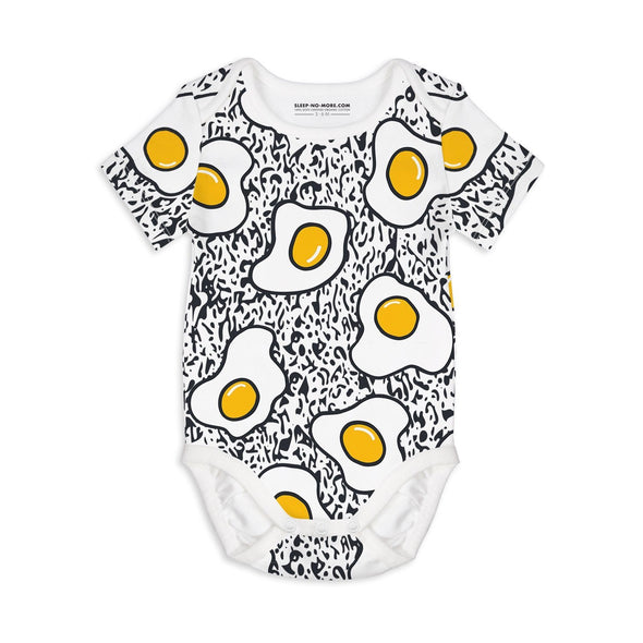 Sleep no more YOU'RE MY SUNNY SIDE UP Organic S/S Bodysuit -Just too Sweet - Babies and Kids Concept Store