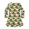 Sleep no more YOU'RE THE AVOCADO TO MY TOAST Organic L/S Dress -Just too Sweet - Babies and Kids Concept Store